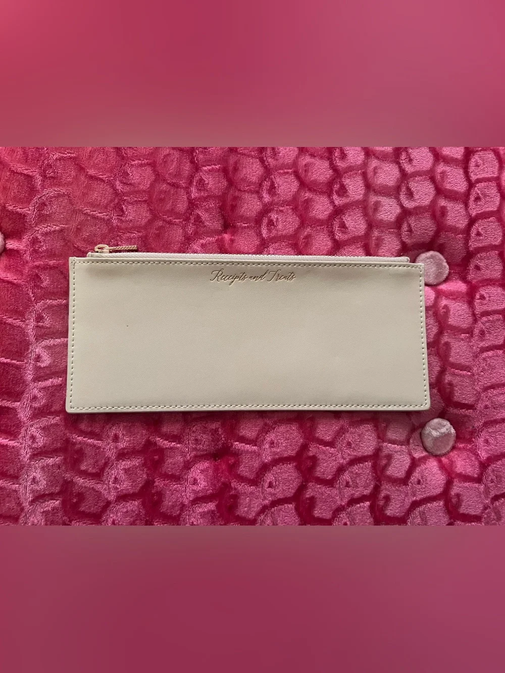 Ted Baker Floral Card Holder Wallet in Gray, White, Green, Pink
